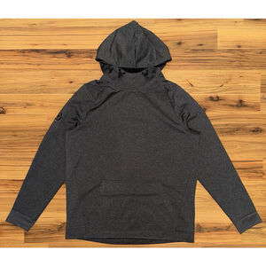 UNRL Crossover Hoodie II Men’s L Gray Performance Pullover Athleisure Gym